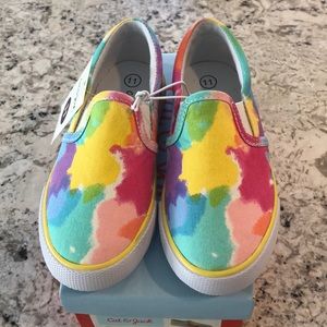 Brand New Toddler slip on sneakers